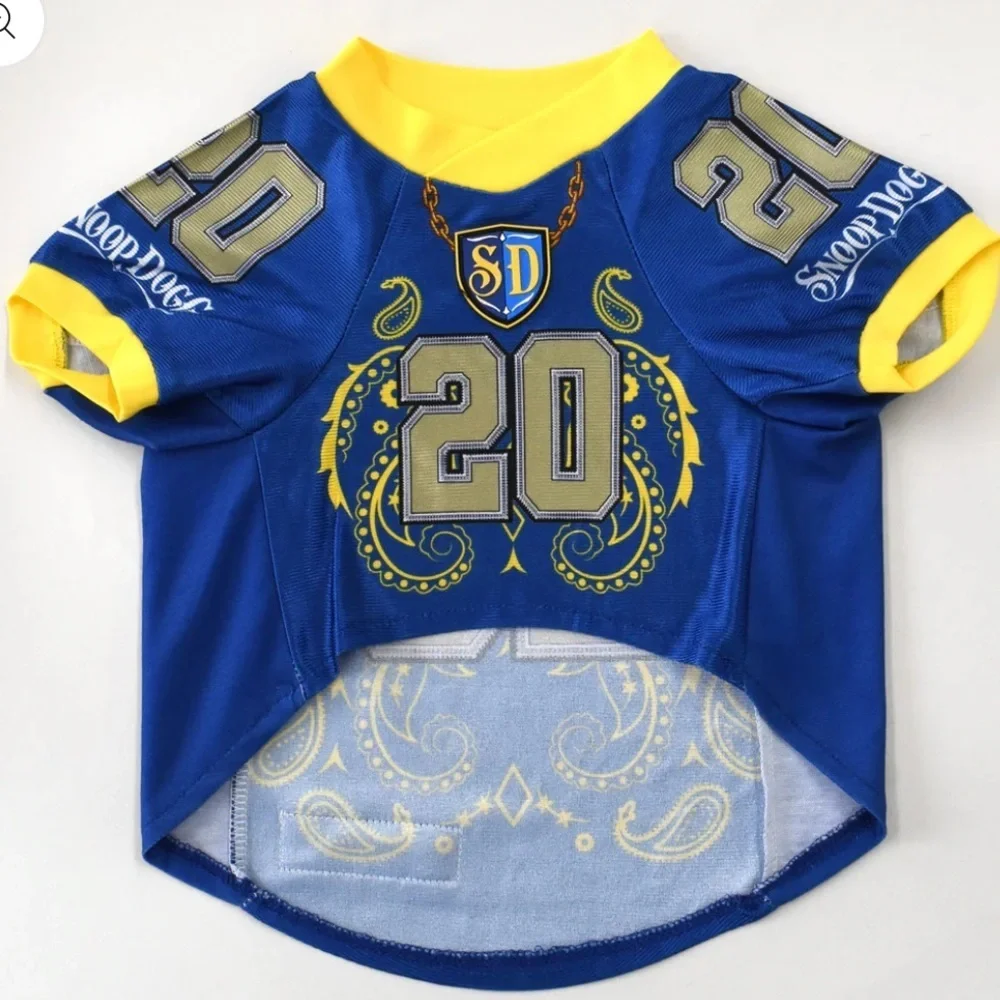 NWT Snoop doggie dog jersey bling M